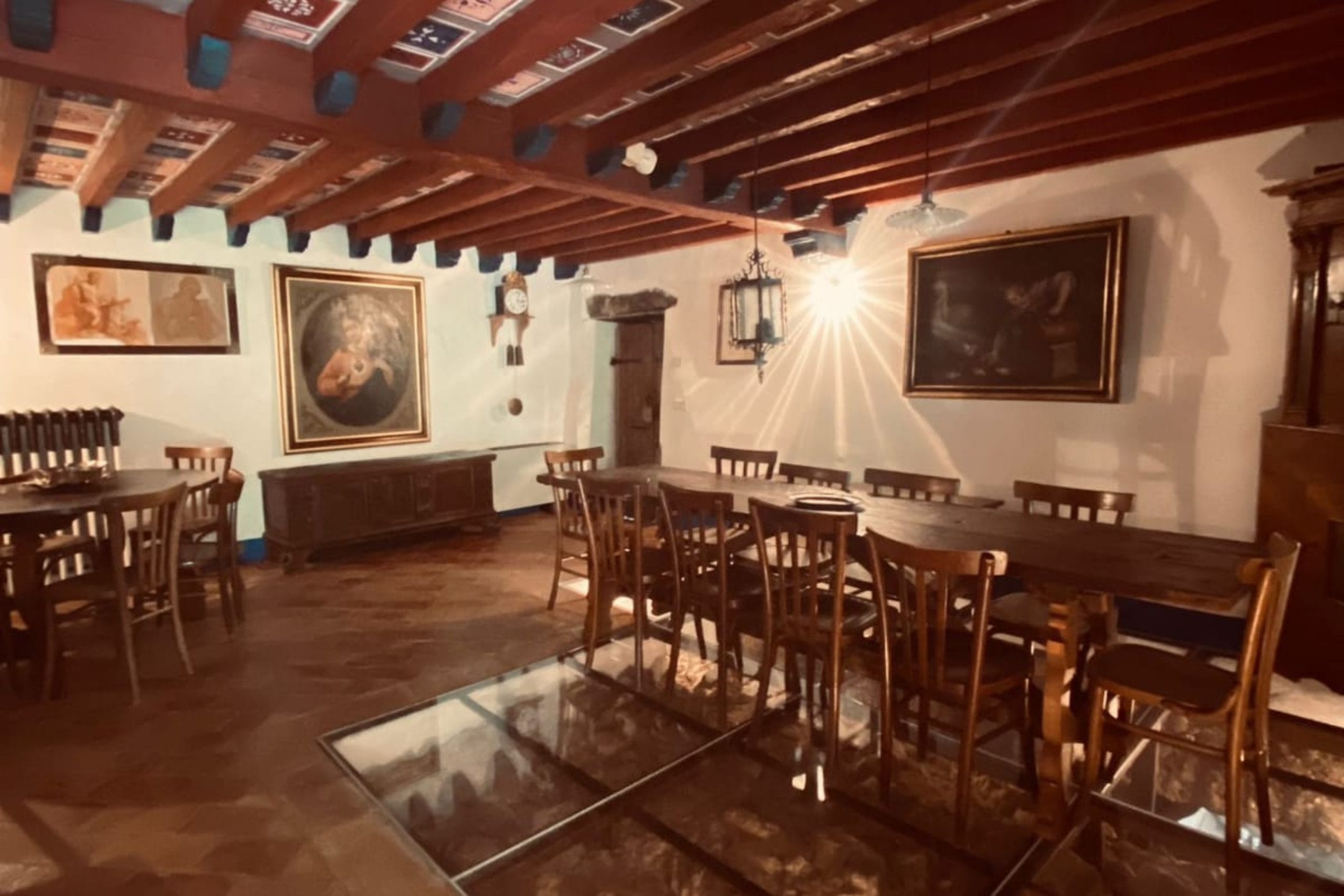 Gli interni della Dimora