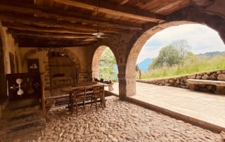 Il porticato della Dimora