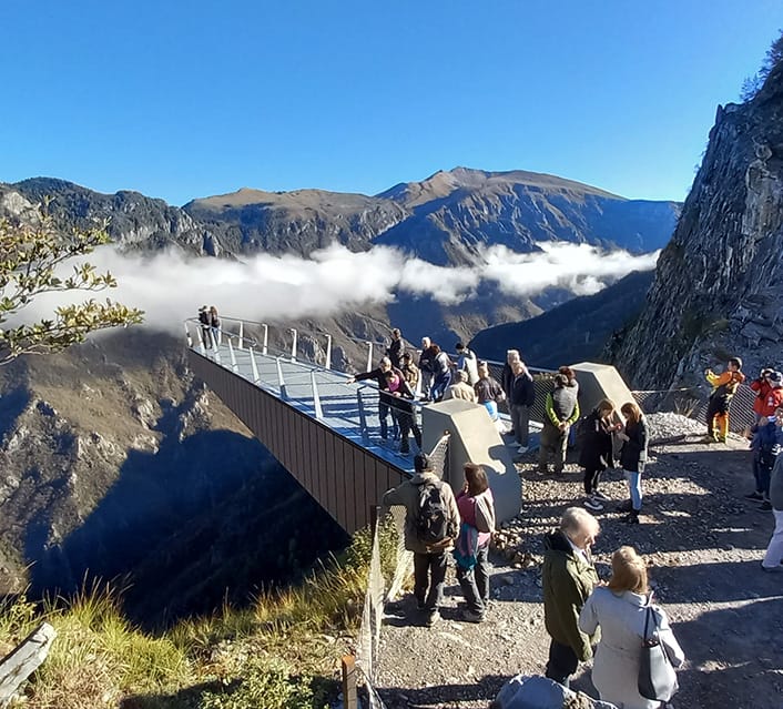 Team Building sul Becco di Dossena.